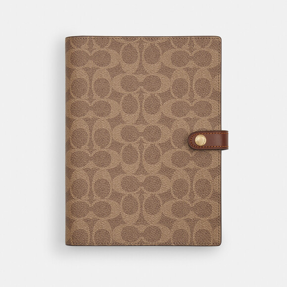 Coach | Office | Coach Notebook In Signature Canvas Nwt | Poshmark